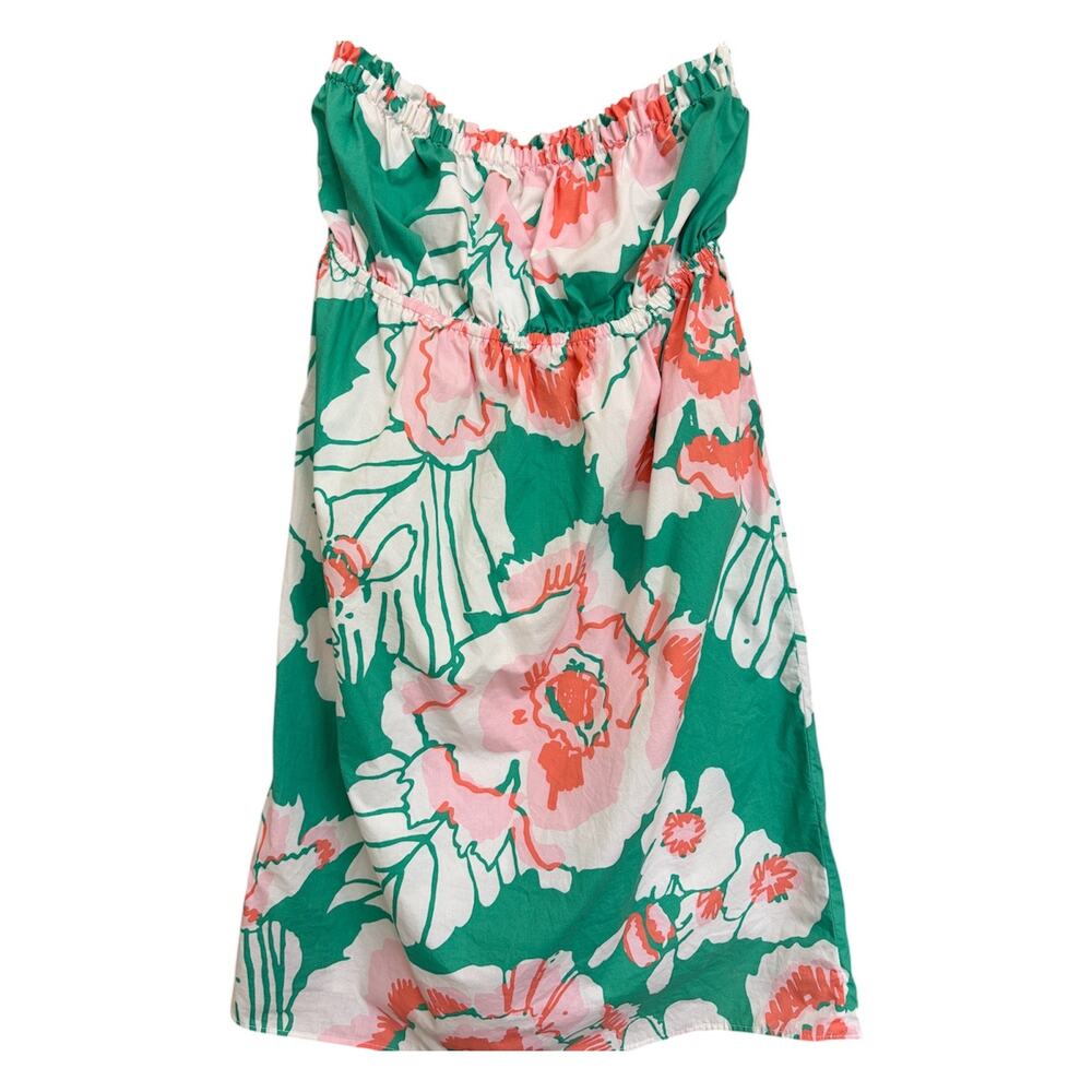 Lilly Pulitzer Krinie Strapless Tube Dress Empire Waist Size S